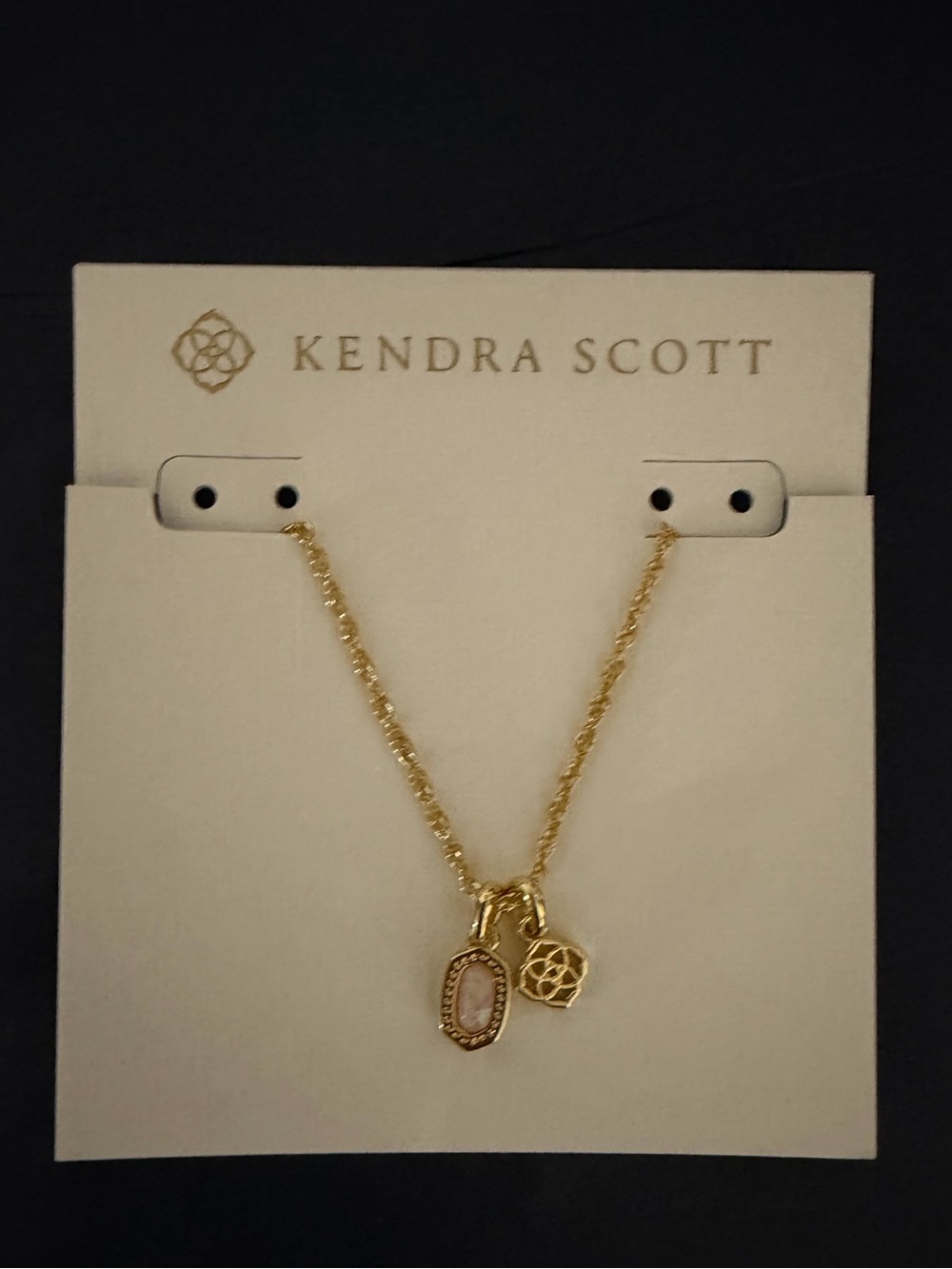NWT Kendra Scott Mini Elisa Drop Necklace - Picture 4 of 6